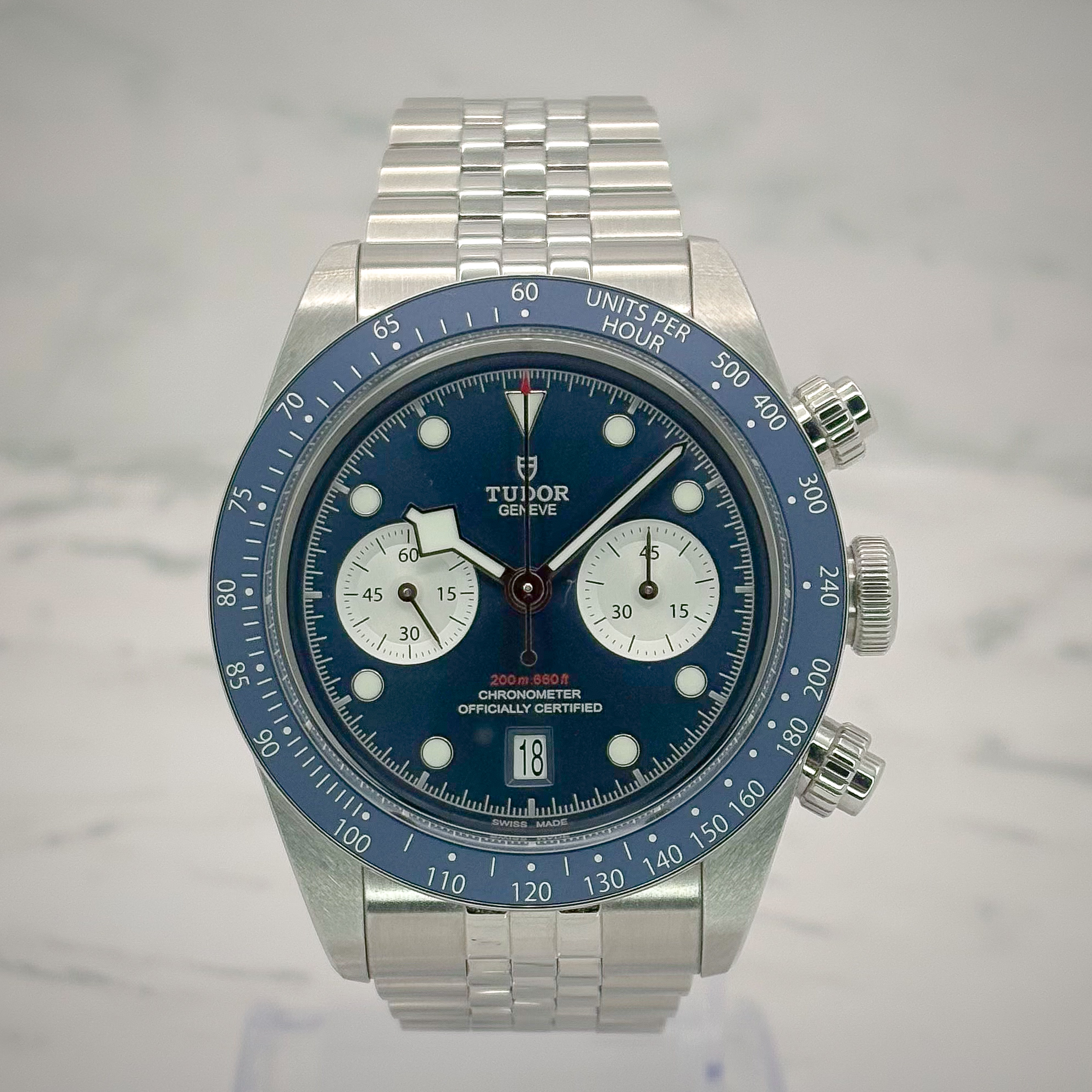 Tudor Black Bay Chrono – Boutique Edition Blue Dial (Ref. 79360B, 2024)