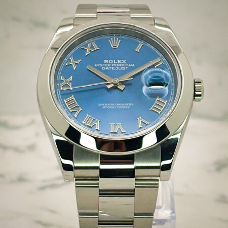 Rolex Datejust 41 Ref. 126300 – Azzurro Blue Roman Dial (2020)