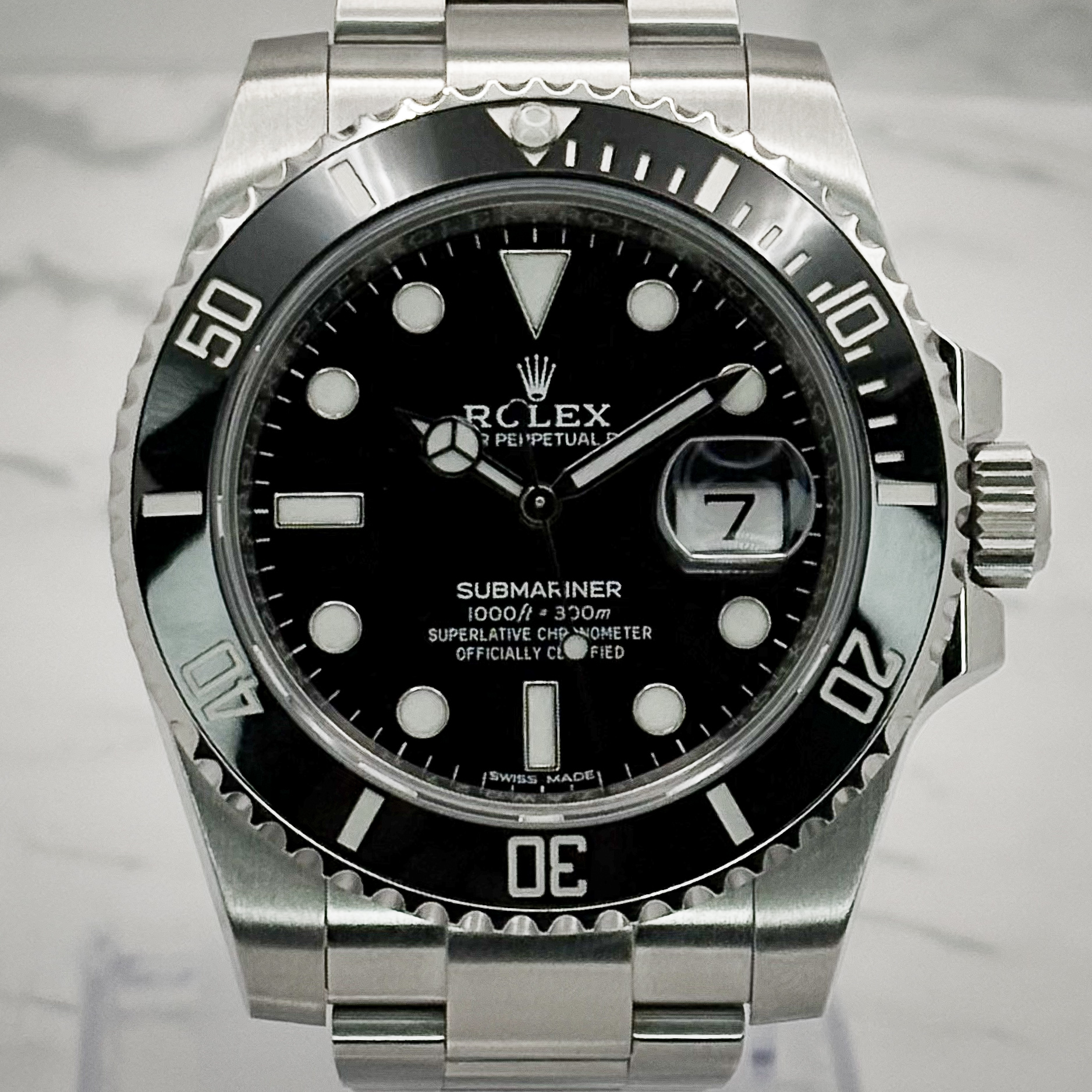 Rolex Submariner Date 116610LN (2018) – Full Set Full Links