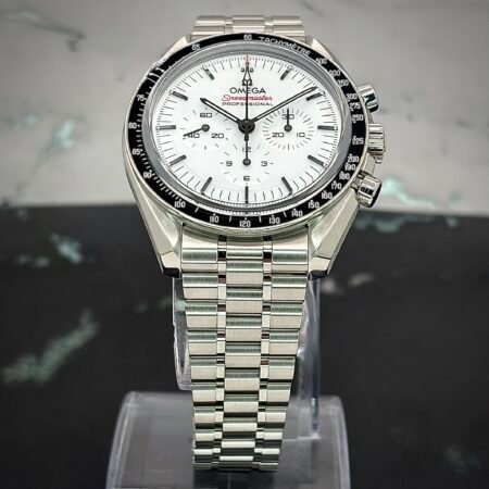 2025 Omega Speedmaster Professional White Dial Moonwatch 310.30.42.50.04.001